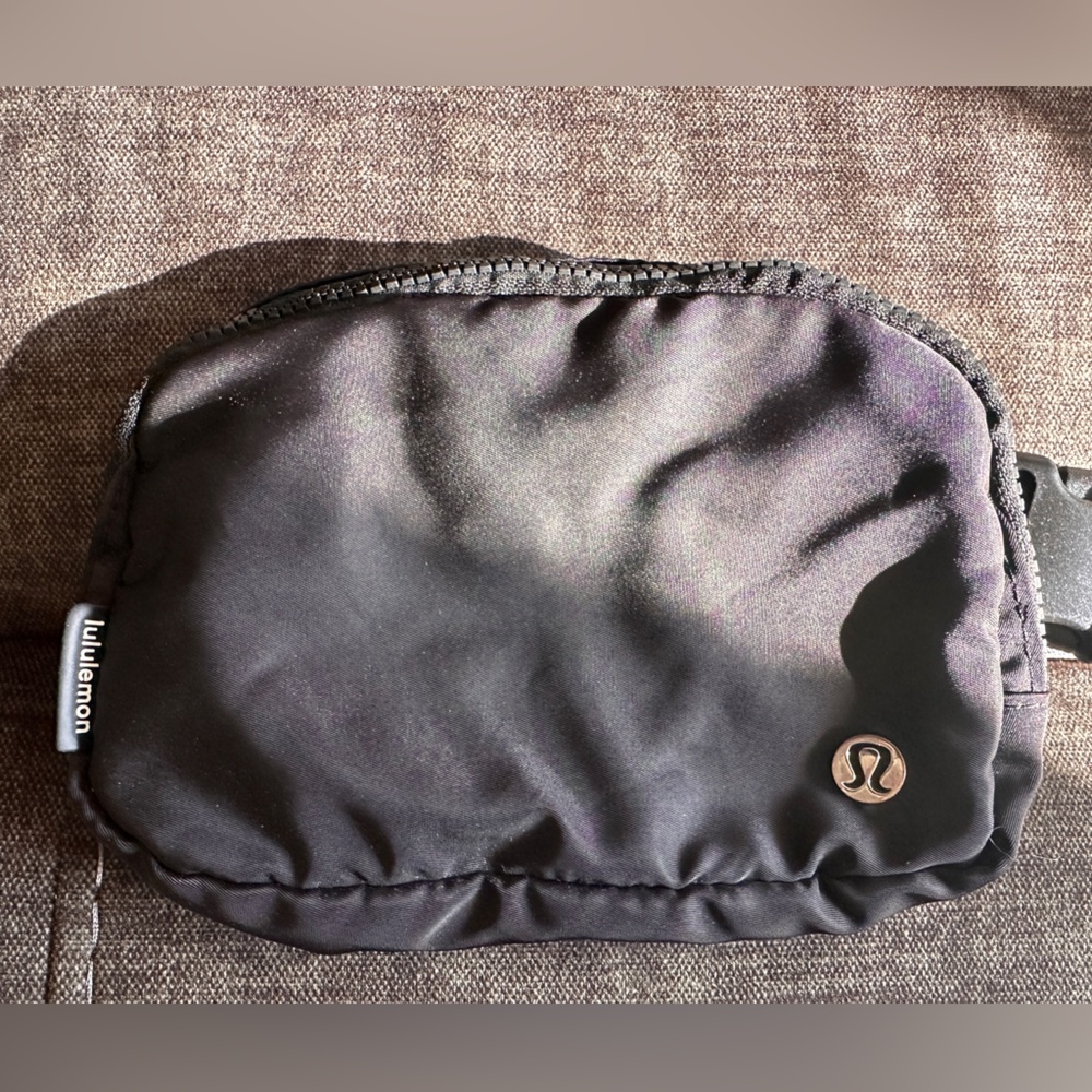 Lululemon Athletica Black Nylon Bag